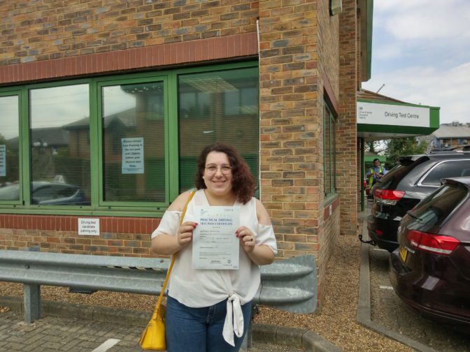 Chertsey Driving Test centre, automatic instructors for test